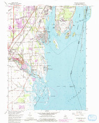 Download a high-resolution, GPS-compatible USGS topo map for Rockwood, MI (1981 edition)