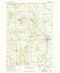 Download a high-resolution, GPS-compatible USGS topo map for Romeo, MI (1970 edition)