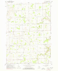 Download a high-resolution, GPS-compatible USGS topo map for Roseburg, MI (1978 edition)