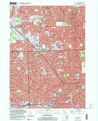 Download a high-resolution, GPS-compatible USGS topo map for Royal Oak, MI (2000 edition)