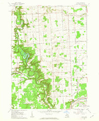 Download a high-resolution, GPS-compatible USGS topo map for Ruby, MI (1963 edition)
