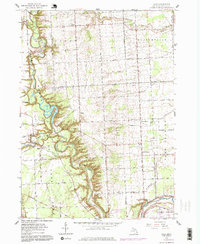 Download a high-resolution, GPS-compatible USGS topo map for Ruby, MI (1978 edition)