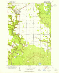 Download a high-resolution, GPS-compatible USGS topo map for Rudyard, MI (1955 edition)