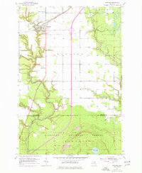 Download a high-resolution, GPS-compatible USGS topo map for Rudyard, MI (1977 edition)