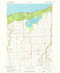 Download a high-resolution, GPS-compatible USGS topo map for Rush Lake, MI (1972 edition)