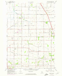 Download a high-resolution, GPS-compatible USGS topo map for Saginaw NE, MI (1974 edition)