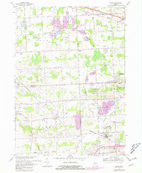 Download a high-resolution, GPS-compatible USGS topo map for Salem, MI (1981 edition)