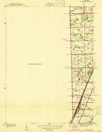 Download a high-resolution, GPS-compatible USGS topo map for Samaria, MI (1941 edition)