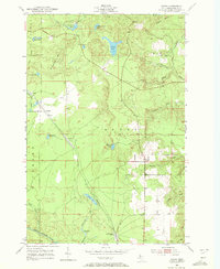 preview thumbnail of historical topo map of Marquette County, MI in 1952
