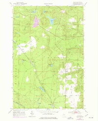 preview thumbnail of historical topo map of Marquette County, MI in 1952