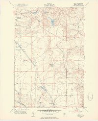 Download a high-resolution, GPS-compatible USGS topo map for Sands, MI (1954 edition)