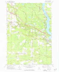 Download a high-resolution, GPS-compatible USGS topo map for Sanford, MI (1976 edition)