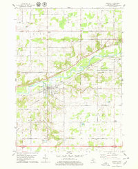Download a high-resolution, GPS-compatible USGS topo map for Saranac, MI (1979 edition)