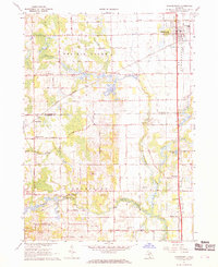 Download a high-resolution, GPS-compatible USGS topo map for Schoolcraft, MI (1969 edition)