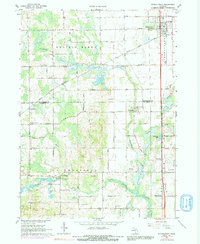 Download a high-resolution, GPS-compatible USGS topo map for Schoolcraft, MI (1992 edition)