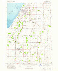 Download a high-resolution, GPS-compatible USGS topo map for Sebewaing, MI (1965 edition)