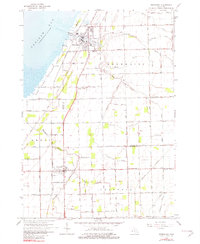 Download a high-resolution, GPS-compatible USGS topo map for Sebewaing, MI (1982 edition)