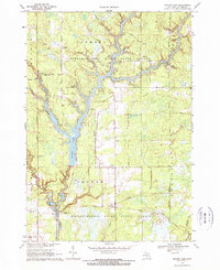 Download a high-resolution, GPS-compatible USGS topo map for Secord Lake, MI (1972 edition)