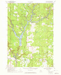 Download a high-resolution, GPS-compatible USGS topo map for Secord Lake, MI (1972 edition)