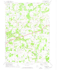 Download a high-resolution, GPS-compatible USGS topo map for Shaftsburg, MI (1974 edition)