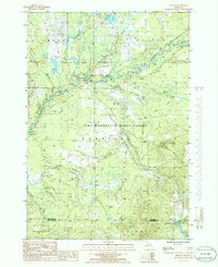 Download a high-resolution, GPS-compatible USGS topo map for Sharon, MI (1986 edition)