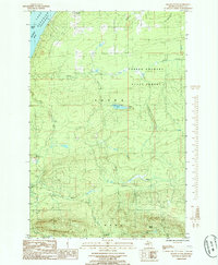 Download a high-resolution, GPS-compatible USGS topo map for Skanee South, MI (1985 edition)