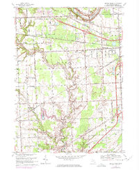 Download a high-resolution, GPS-compatible USGS topo map for Smiths Creek, MI (1974 edition)