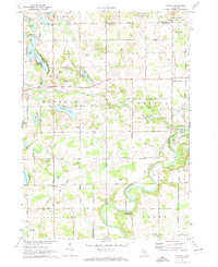 Download a high-resolution, GPS-compatible USGS topo map for Smyrna, MI (1974 edition)