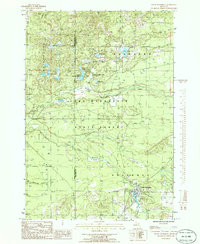 Download a high-resolution, GPS-compatible USGS topo map for South Boardman, MI (1986 edition)