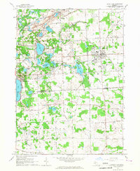 Download a high-resolution, GPS-compatible USGS topo map for South Lyon, MI (1967 edition)
