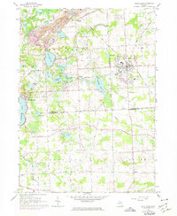 Download a high-resolution, GPS-compatible USGS topo map for South Lyon, MI (1974 edition)