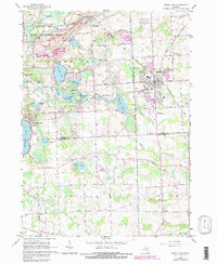 Download a high-resolution, GPS-compatible USGS topo map for South Lyon, MI (1984 edition)