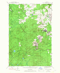 Download a high-resolution, GPS-compatible USGS topo map for South Range, MI (1966 edition)