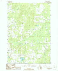 Download a high-resolution, GPS-compatible USGS topo map for Sparr, MI (1986 edition)