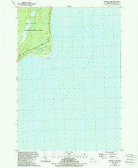 Download a high-resolution, GPS-compatible USGS topo map for Spencer Lake, MI (1989 edition)