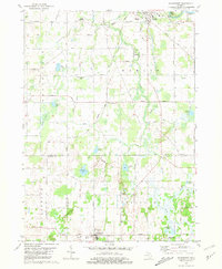 Download a high-resolution, GPS-compatible USGS topo map for Springport, MI (1981 edition)