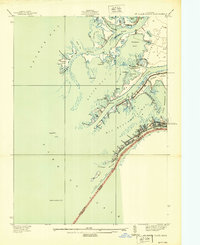 Download a high-resolution, GPS-compatible USGS topo map for St Clair Flats, MI (1939 edition)
