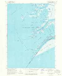 Download a high-resolution, GPS-compatible USGS topo map for St Clair Flats, MI (1971 edition)