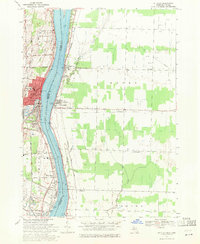 Download a high-resolution, GPS-compatible USGS topo map for St Clair, MI (1971 edition)