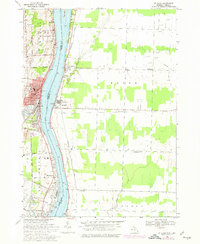 Download a high-resolution, GPS-compatible USGS topo map for St Clair, MI (1974 edition)