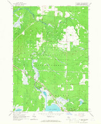 Download a high-resolution, GPS-compatible USGS topo map for St Helen NW, MI (1966 edition)