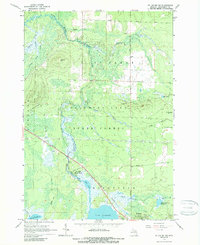 Download a high-resolution, GPS-compatible USGS topo map for St Helen NW, MI (1989 edition)