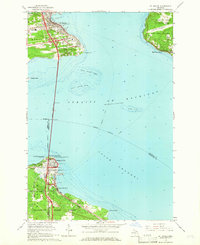 Download a high-resolution, GPS-compatible USGS topo map for St Ignace, MI (1966 edition)