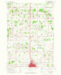 preview thumbnail of historical topo map of Clinton County, MI in 1965