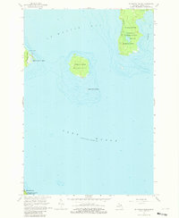 preview thumbnail of historical topo map of Mackinac County, MI in 1964