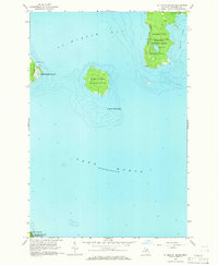 Download a high-resolution, GPS-compatible USGS topo map for St Martin Island, MI (1966 edition)