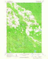 Download a high-resolution, GPS-compatible USGS topo map for Stalwart, MI (1965 edition)
