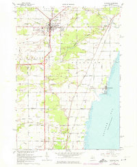 Download a high-resolution, GPS-compatible USGS topo map for Standish, MI (1974 edition)