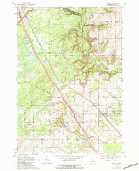 Download a high-resolution, GPS-compatible USGS topo map for Sterling, MI (1984 edition)