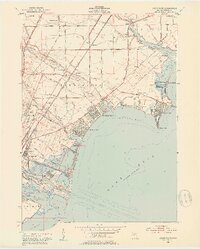 1952 Map of Stony Point, 1953 Print